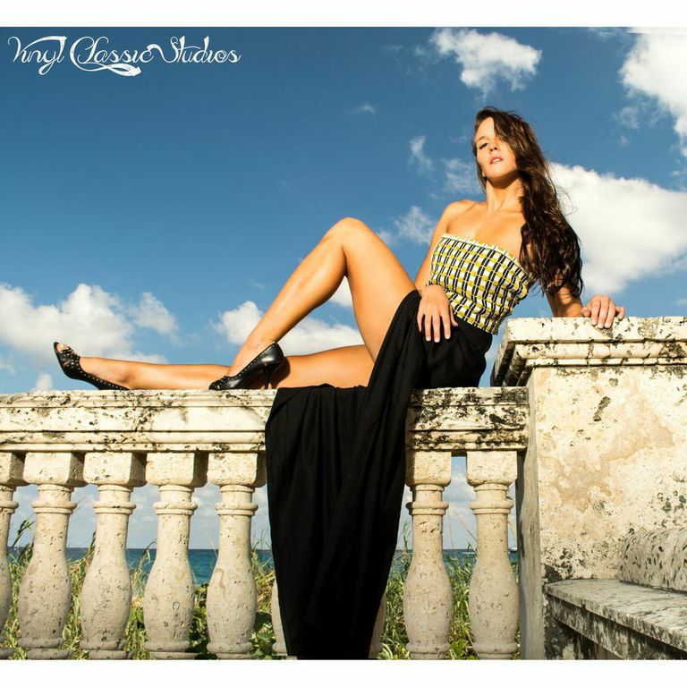 Female model photo shoot of Rebecca Helen Wales by Pedro Rolle Jr in Palm Beach