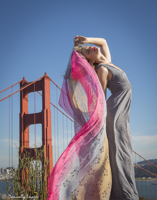 Male and Female model photo shoot of Donnelly Images and Evelina Karlsson in San Francisco