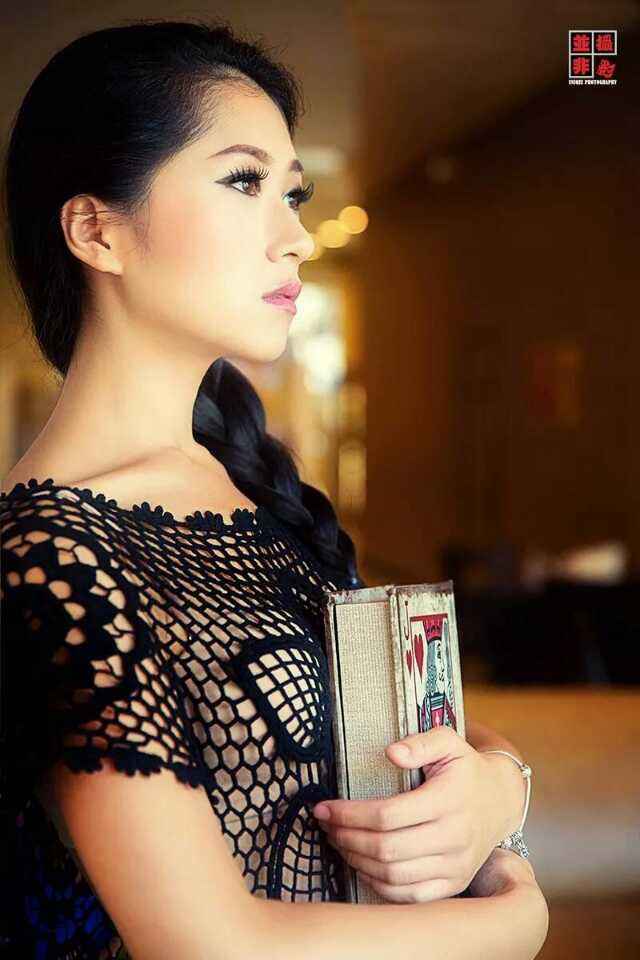 Female model photo shoot of Lu Chen