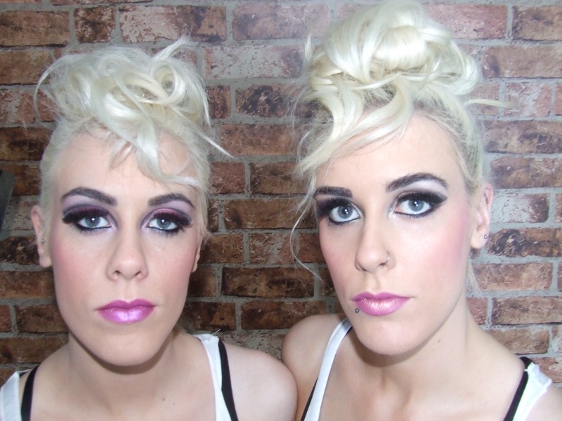 Female model photo shoot of The Makeup Artist in Wexford studio