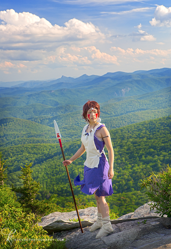 Female model photo shoot of Kue Vue Photography in Blue Ridge Parkway
