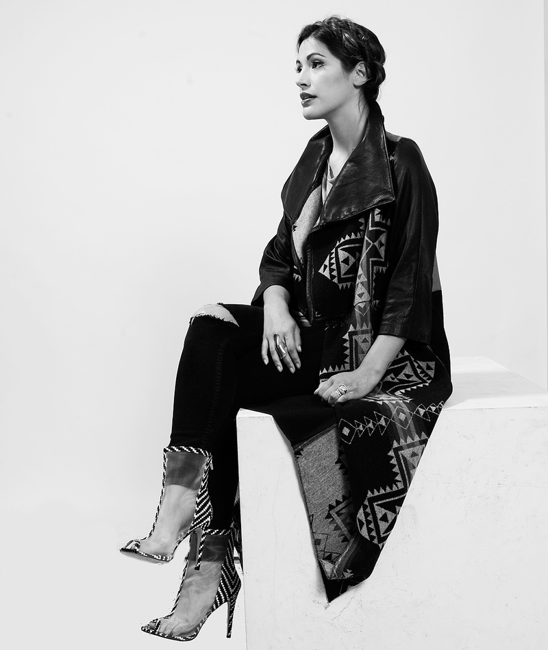 Female model photo shoot of coleenscottdesign in NYC