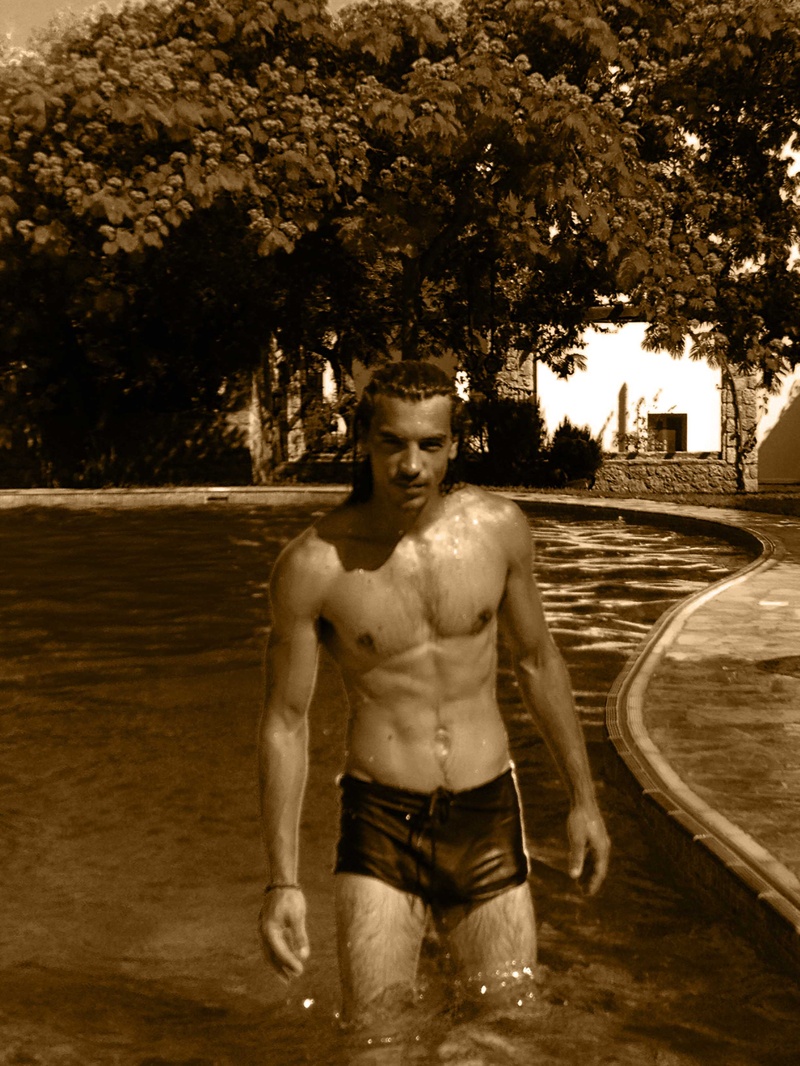 Male model photo shoot of JonathanDFakinos in Spetses, Greece