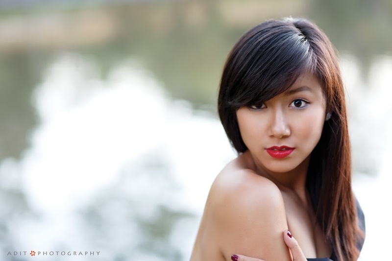 Female model photo shoot of April Lam by Adit Photography