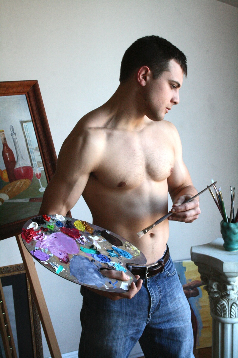 Male model photo shoot of michael  mcdonald and rwingert