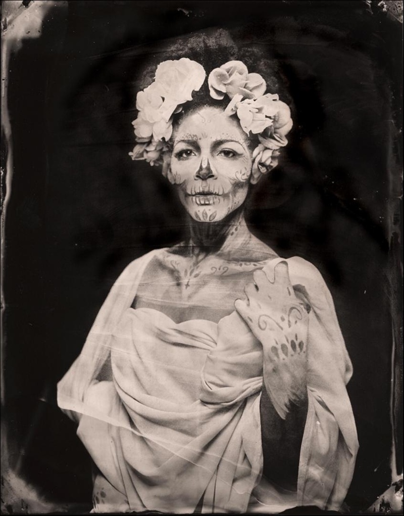 Female model photo shoot of Ania Chanelle by RevivalTintype in Oakland, CA.
