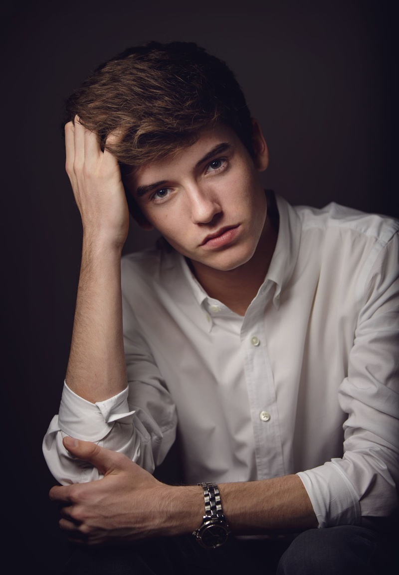 Male model photo shoot of asherrosenblatt