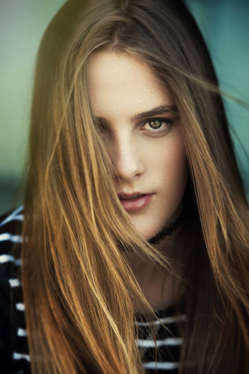 Female model photo shoot of Cerulean Ash