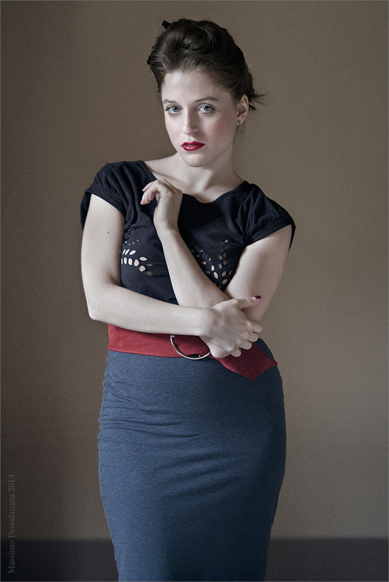 Female model photo shoot of GabrielleModeling in Florence