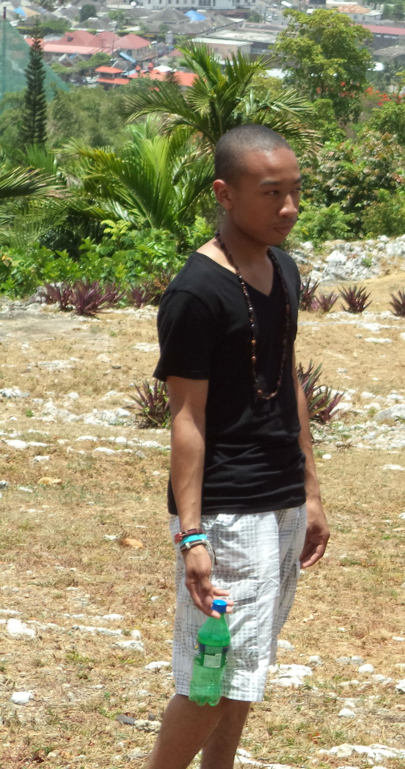 Male model photo shoot of VinceJDJ in Ocho Rios, Jamaica