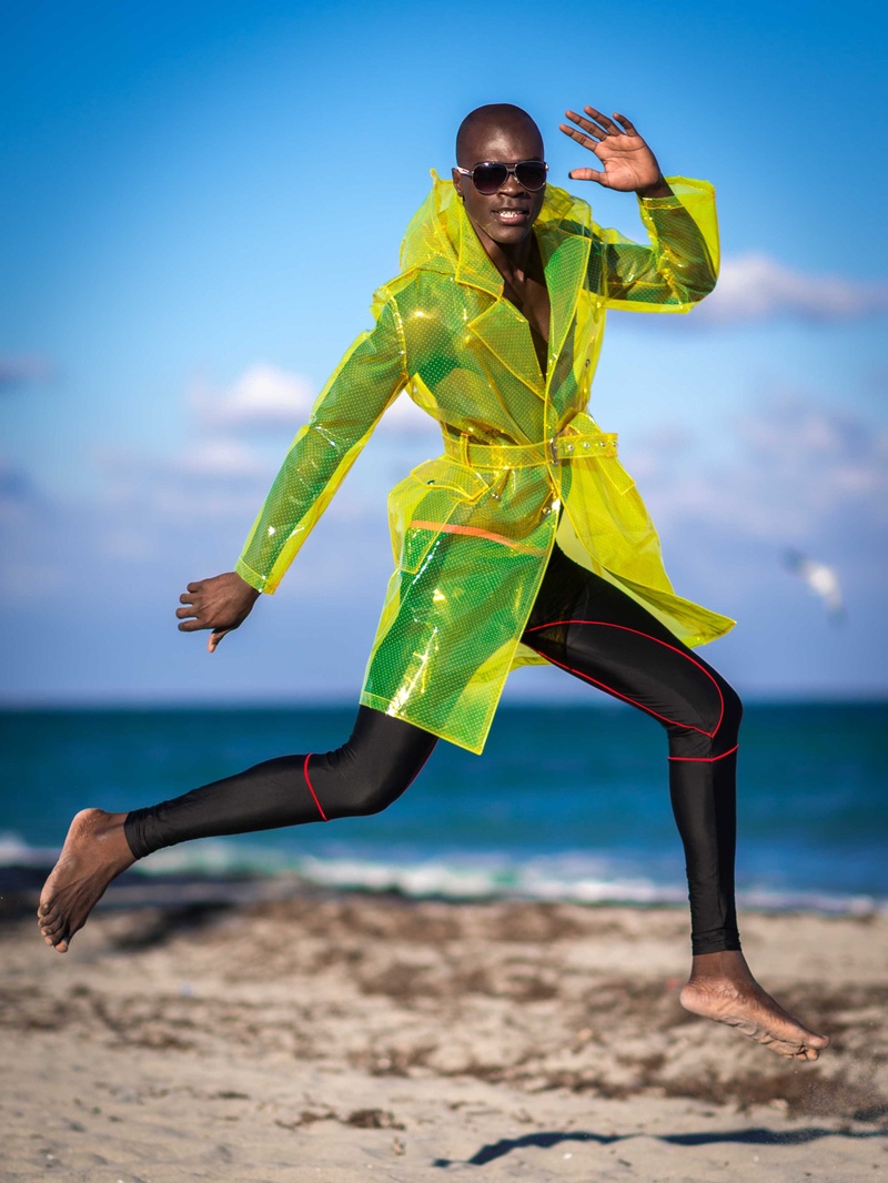 Male model photo shoot of Andre Swaby by Ivan Sanchez Hernandez in Hollywood Beach, Florida