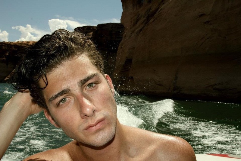 Male model photo shoot of Dylan Ambrovicch in Lake Powell