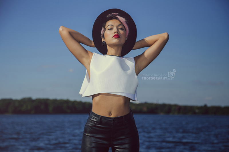 Female model photo shoot of Tabithas Photography, clothing designed by stylebynathalia