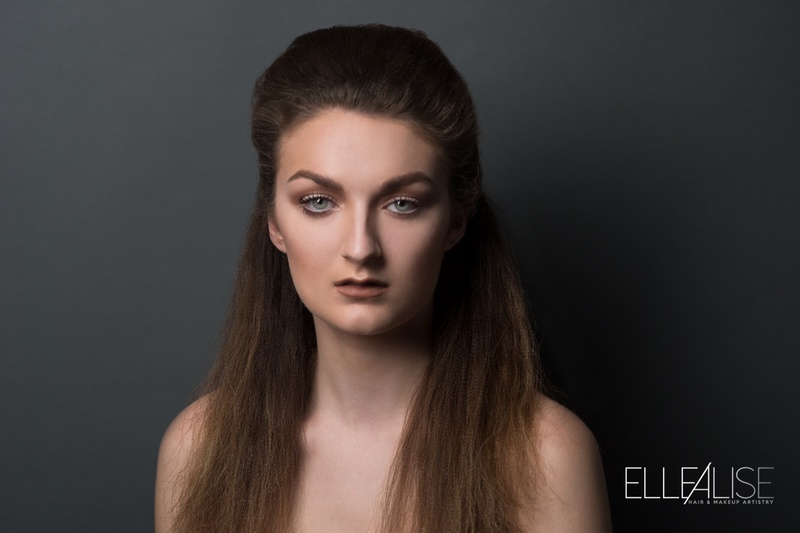 Female model photo shoot of Elle Alise Artistry 