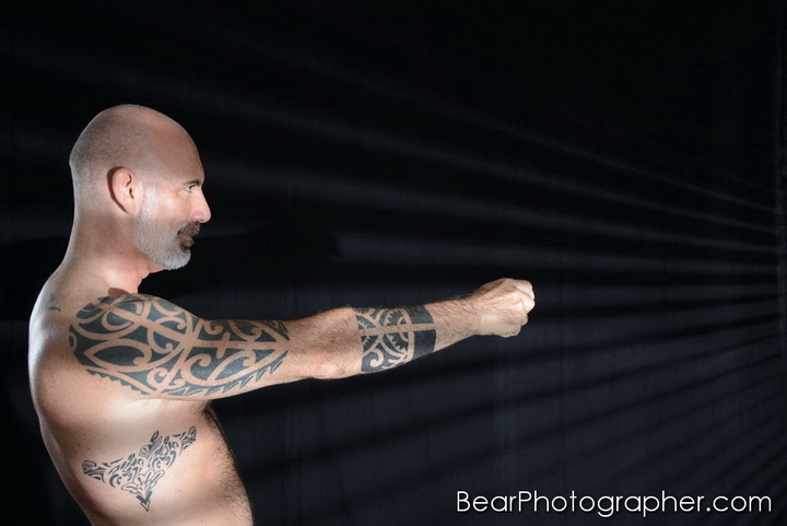 Male model photo shoot of BearPhotographer in BearPhotographer Studio, near Zurich Switzerland