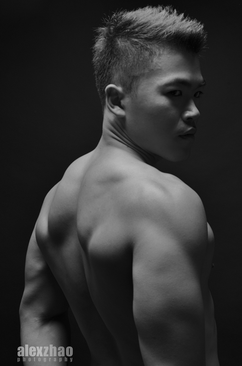 Male model photo shoot of Alexander Zhao