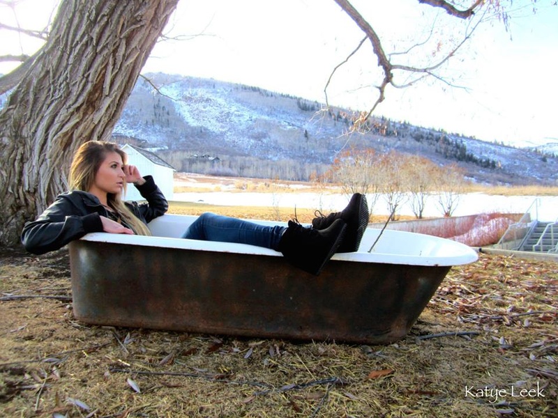 Female model photo shoot of katyehh in Park City, Utah