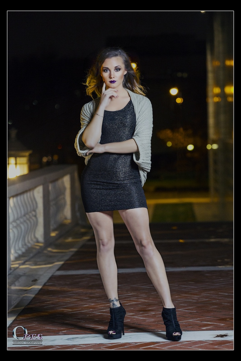 Female model photo shoot of Ashley Johnson by Erik G in Detroit, MI, makeup by Magy Corbett