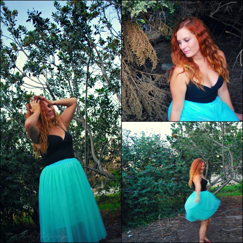 Female model photo shoot of Full Perks Photography and Tree