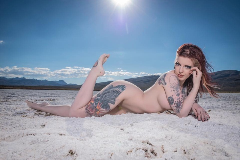 Female model photo shoot of Penny Poison in Las Vegas 2014