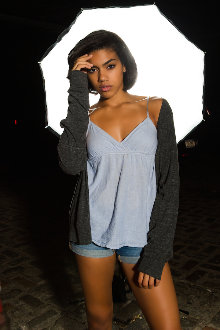 Female model photo shoot of Lakeesha54 in Gowanus 51st