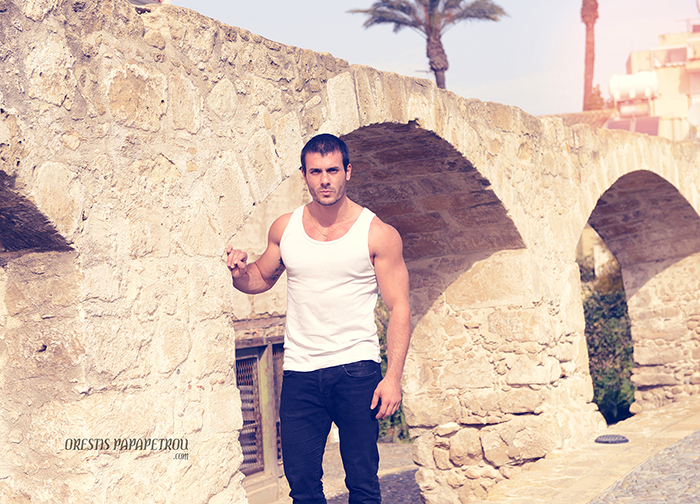 Male model photo shoot of Orestis Papapetrou in Nicosia
