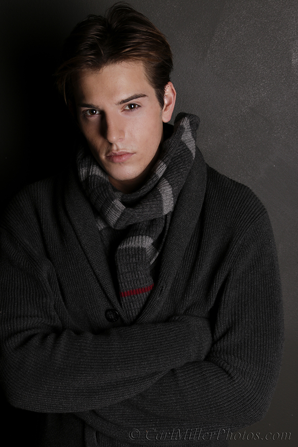 Male model photo shoot of Carl Miller Photography in EVE Studio, makeup by FaireCelt