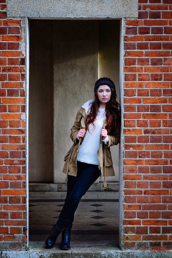 Female model photo shoot of HannahMariska by aidanck_photography