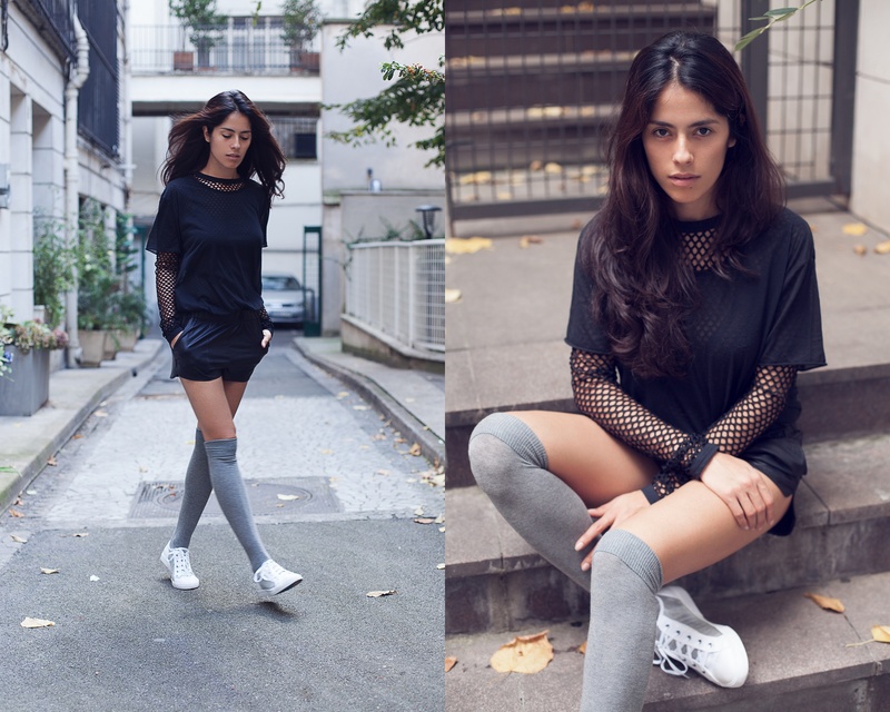 Female model photo shoot of Melifera in Paris