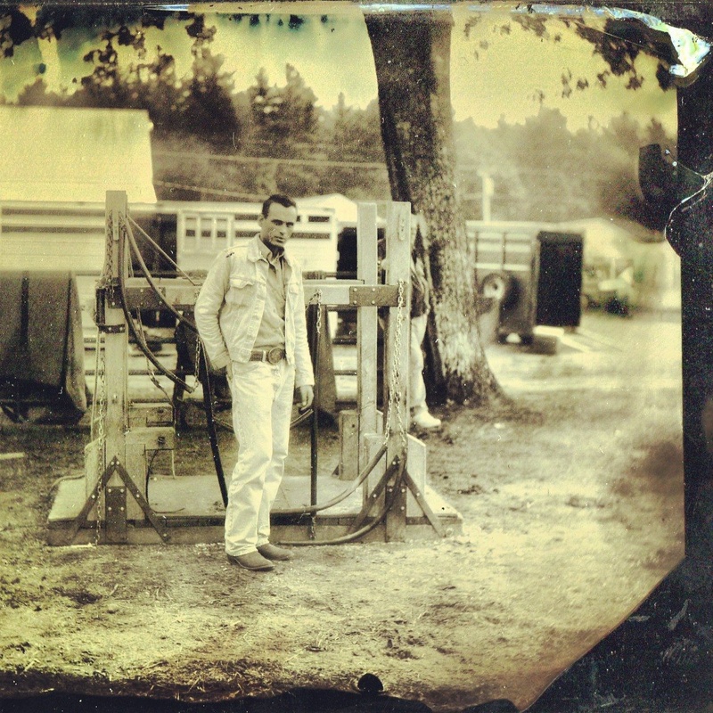 Male model photo shoot of zblack33 in Fryeburg Maine (glass plate)