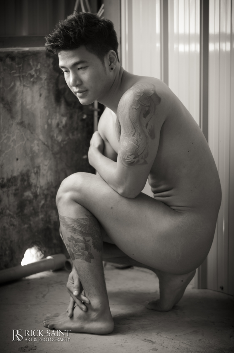 Male model photo shoot of Rick Saint  in Chiang Mai, Thailand