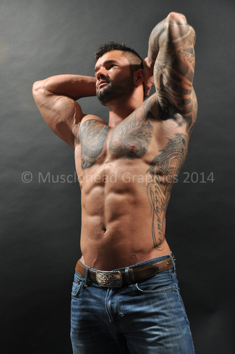 Male model photo shoot of Musclehead Graphics and KyleA87