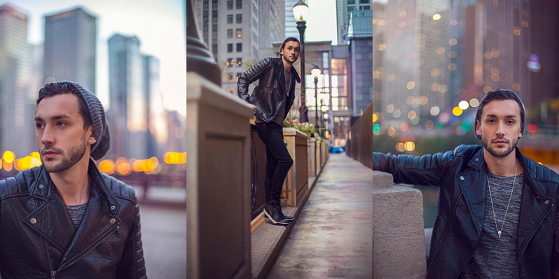 Male model photo shoot of RickyLeeBarnes by Felipe Jimenez in Chicago, IL