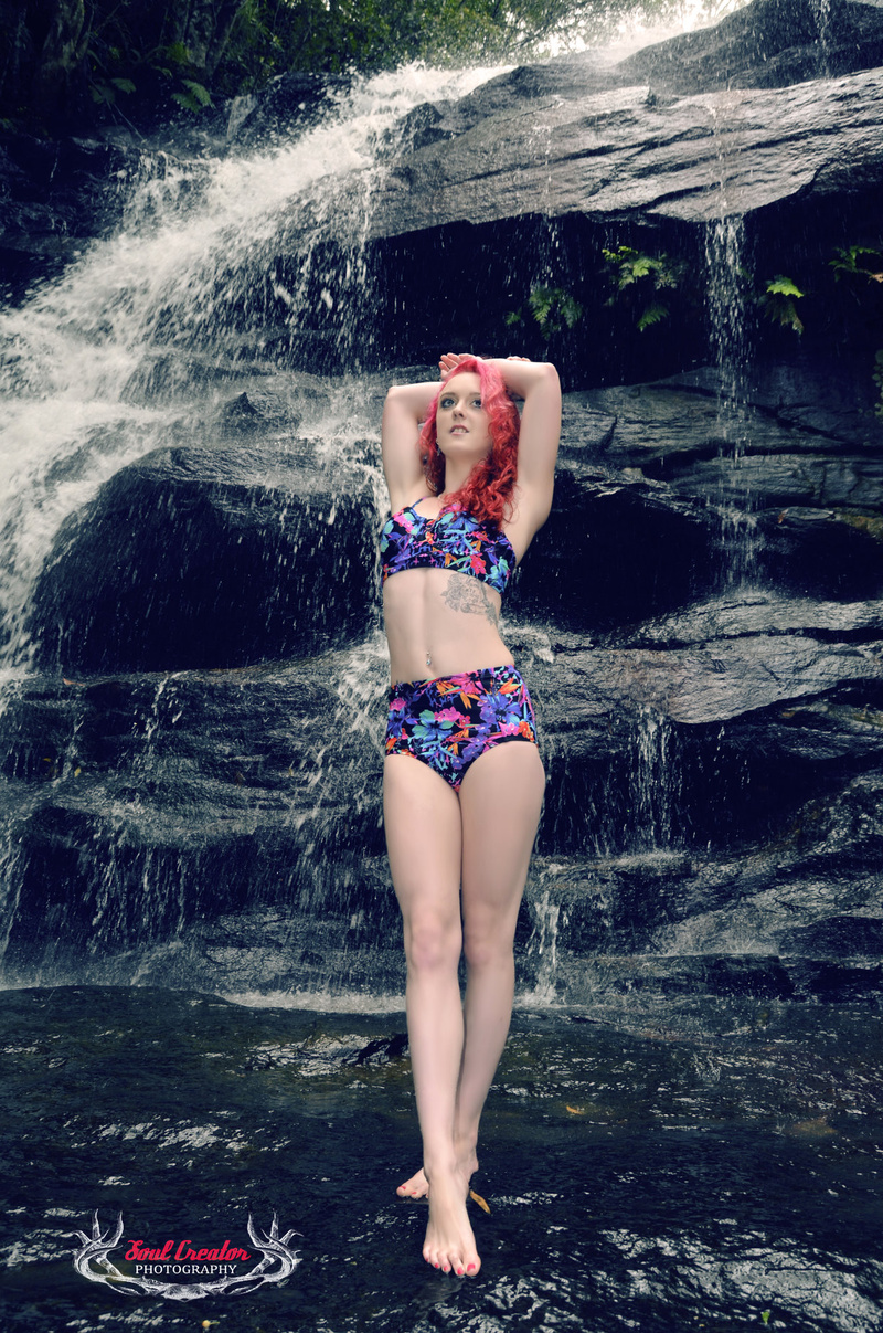 Female model photo shoot of Charlie-Lee in Sommersby Falls, NSW Central Coast Australia