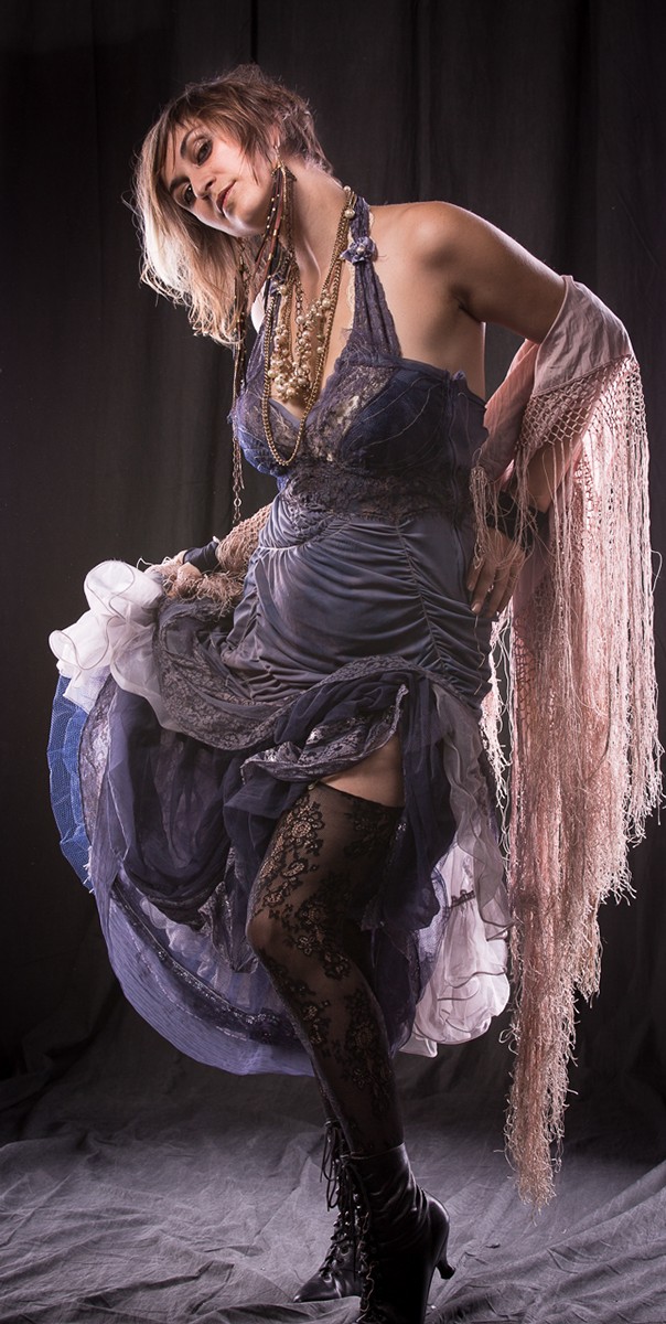 Female model photo shoot of CottonCandie in California Ballroom