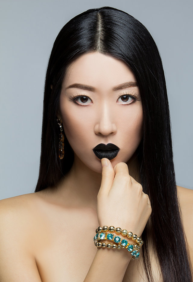 Female model photo shoot of HairAnointing