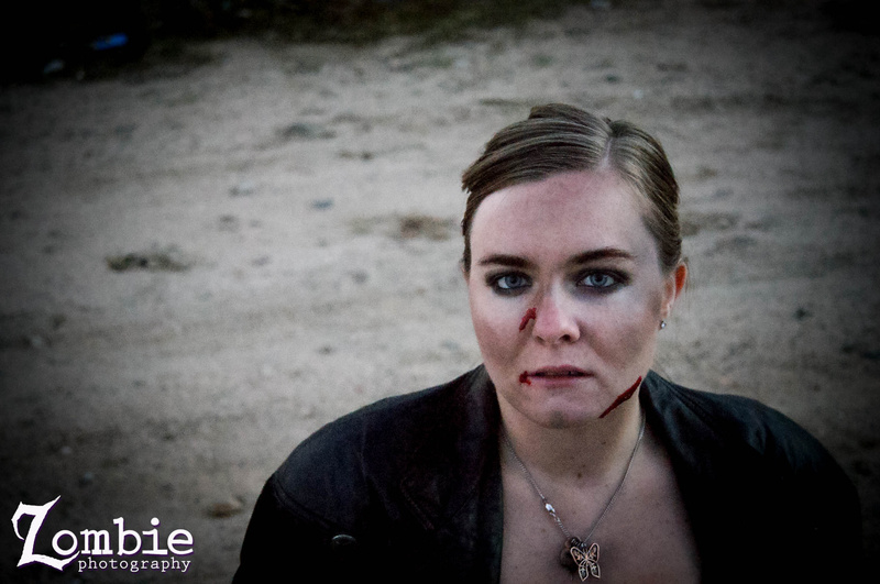 Female model photo shoot of ZombieePhotography in Palmdale Ruins