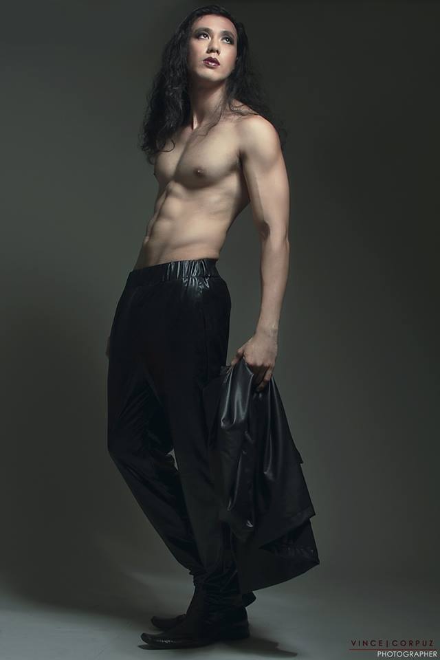 Male model photo shoot of Vince Corpuz in KnoWHere Studio