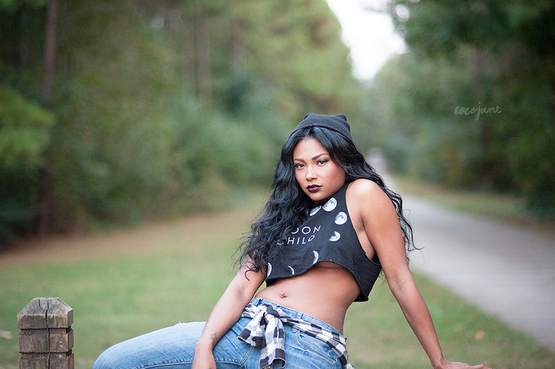 Female model photo shoot of cocojane in Atlanta, GA