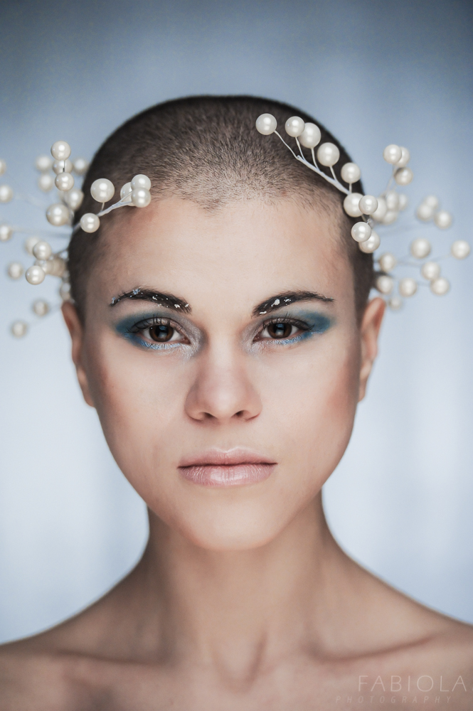 Female model photo shoot of Fabiola Photography and Marina Cavallini, makeup by Candace Nicole Bilardo