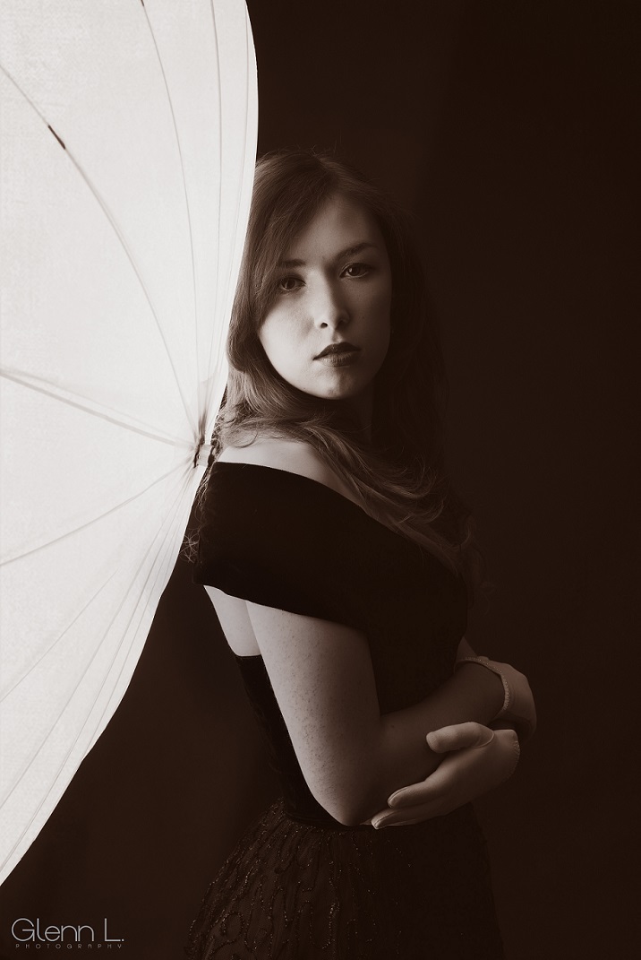 Female model photo shoot of Brielle White by Chiaro Studios