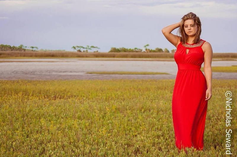 Female model photo shoot of Shelby C in St. Marks, FL