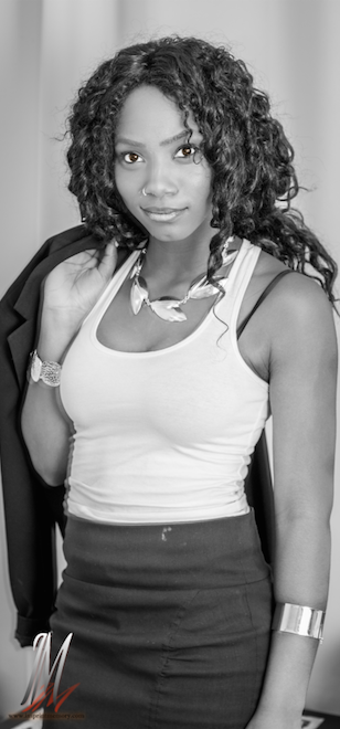 Female model photo shoot of Mora Guadeloupe by Desron 