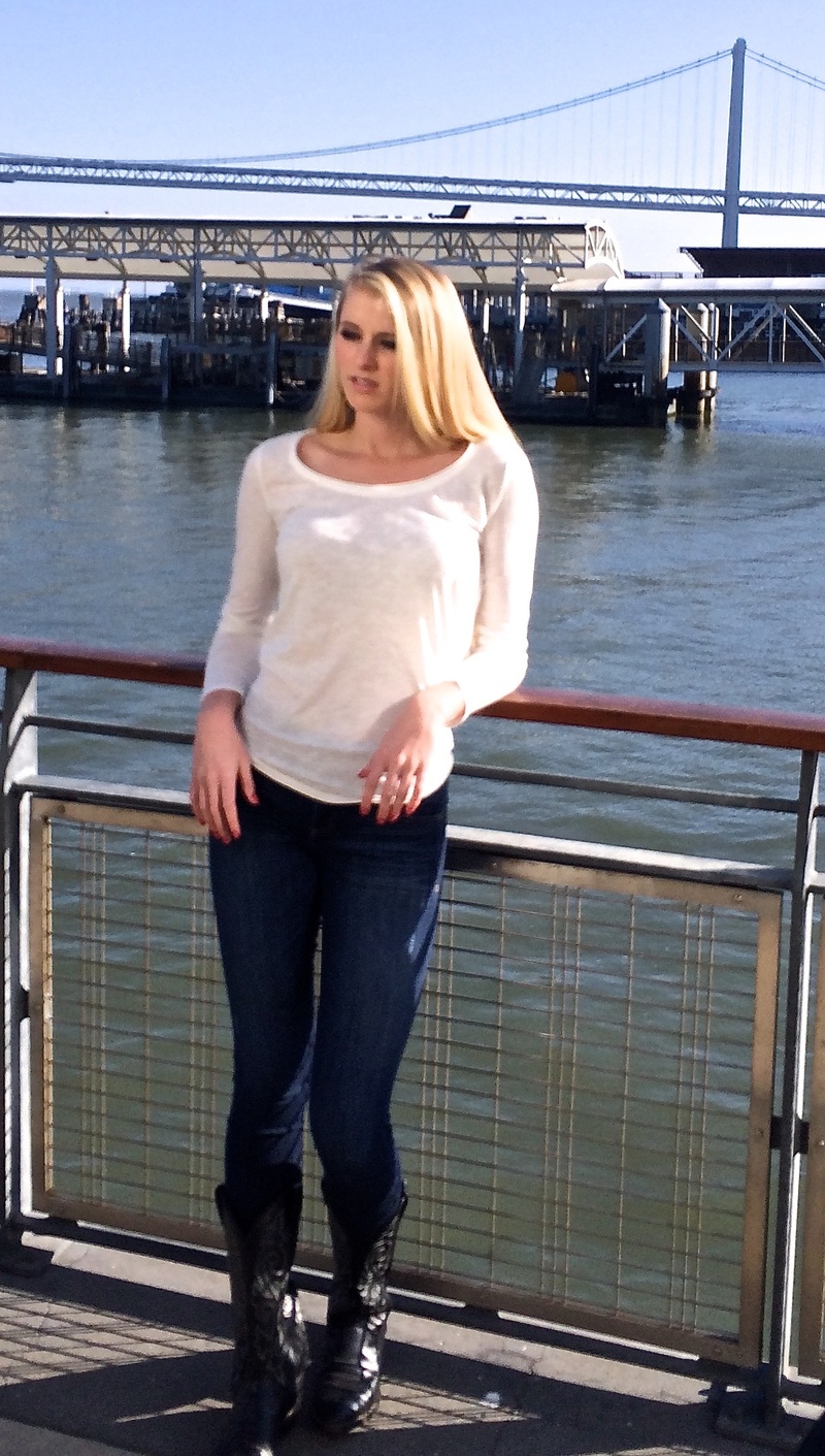 Female model photo shoot of ebenson in SF Ferry Building, San Francisco, CA