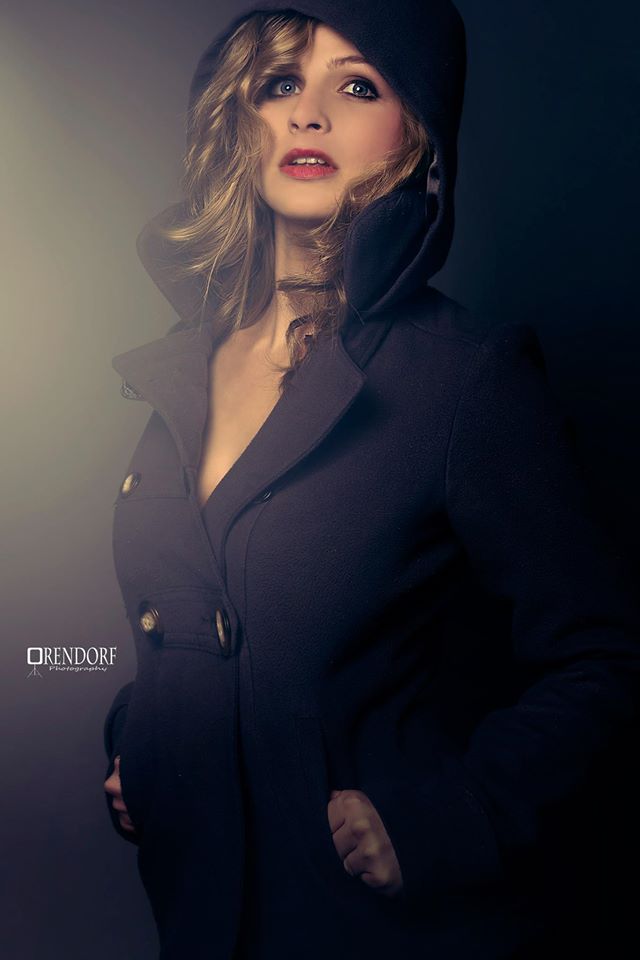 Female model photo shoot of MakeUp By Krystyn by Sherman Orendorf