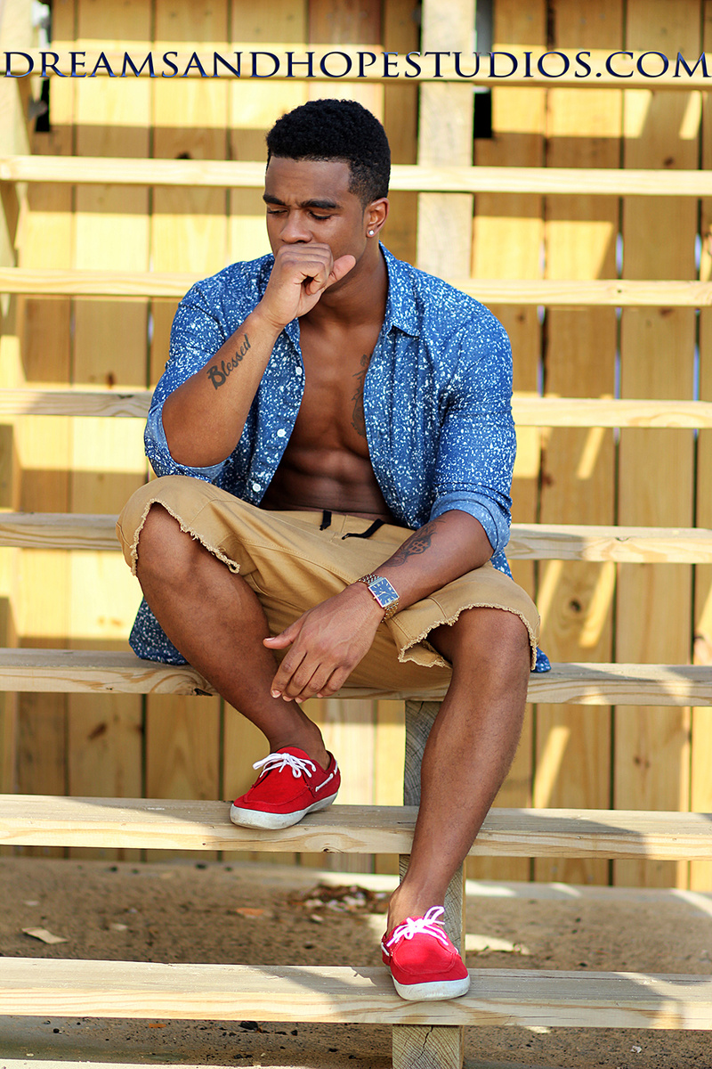 Male model photo shoot of Louissaint Imagery in Seaside, nj