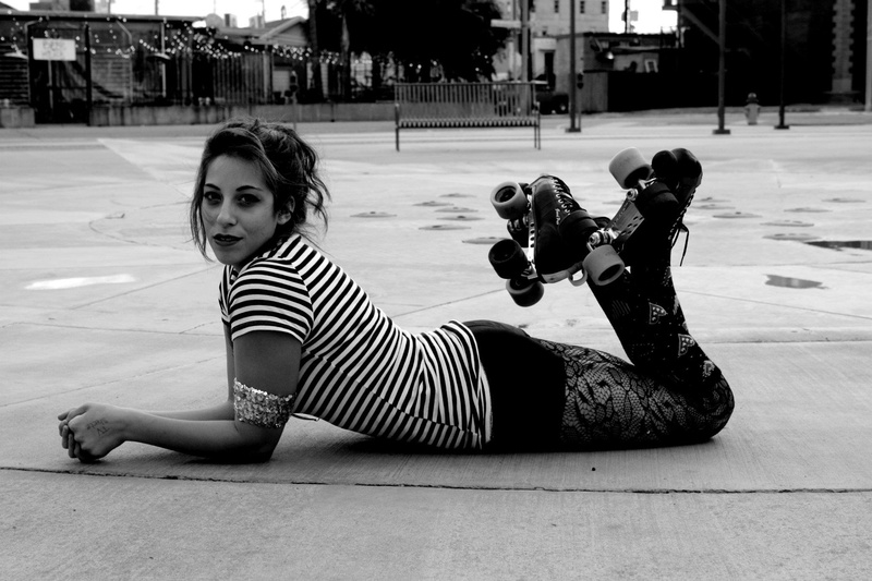 Female model photo shoot of Foxxi Cleosmackya in Downtown Lafayette