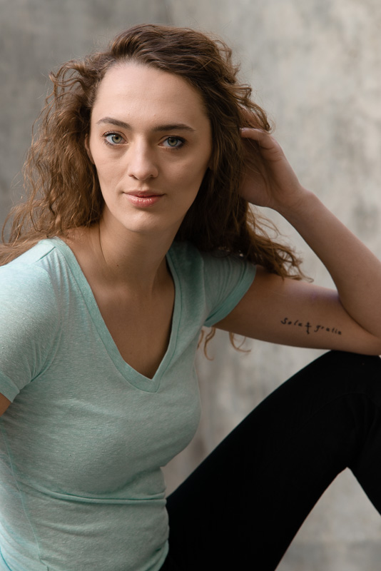 Female model photo shoot of Bridgett Von Kahle by Carey Huscroft