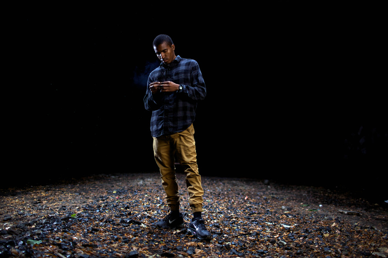 Male model photo shoot of Omari RI in UrbanEx