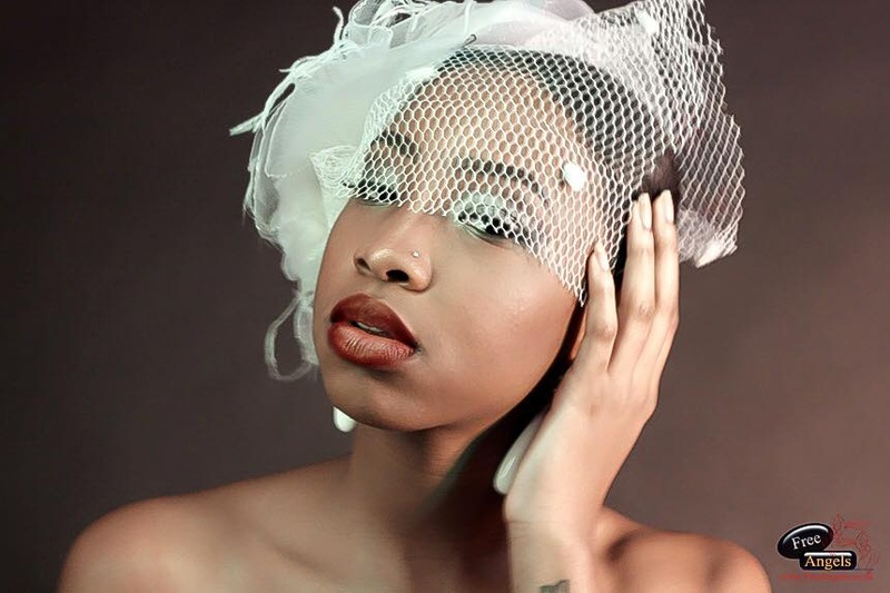Female model photo shoot of Blackinesee by Cahit Ayden in North East London, makeup by Shade Crown-MUA